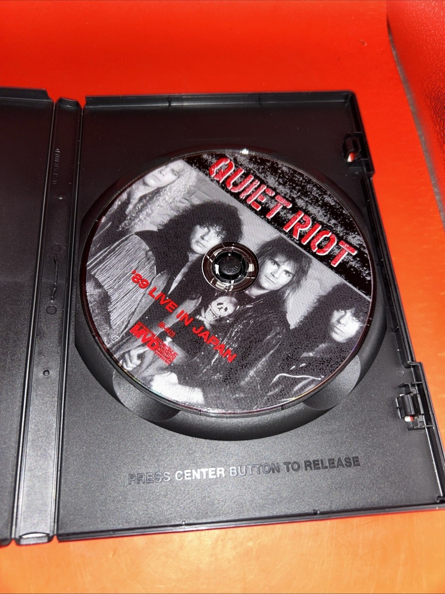 QUIET RIOT • '89 Live In Japan DVD Frankie Banali Carlos Cavazo