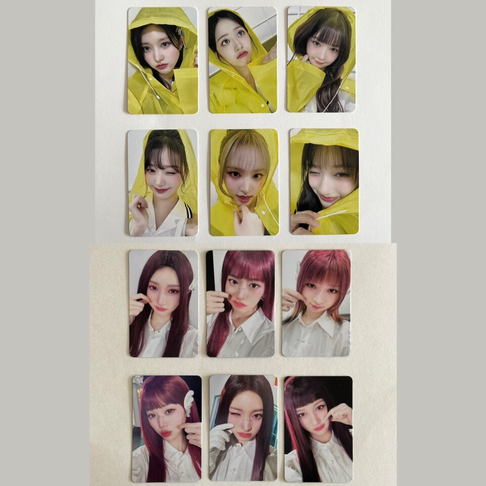 IVE 2nd EP SWITCH Official Photocard Makestar Fan sign