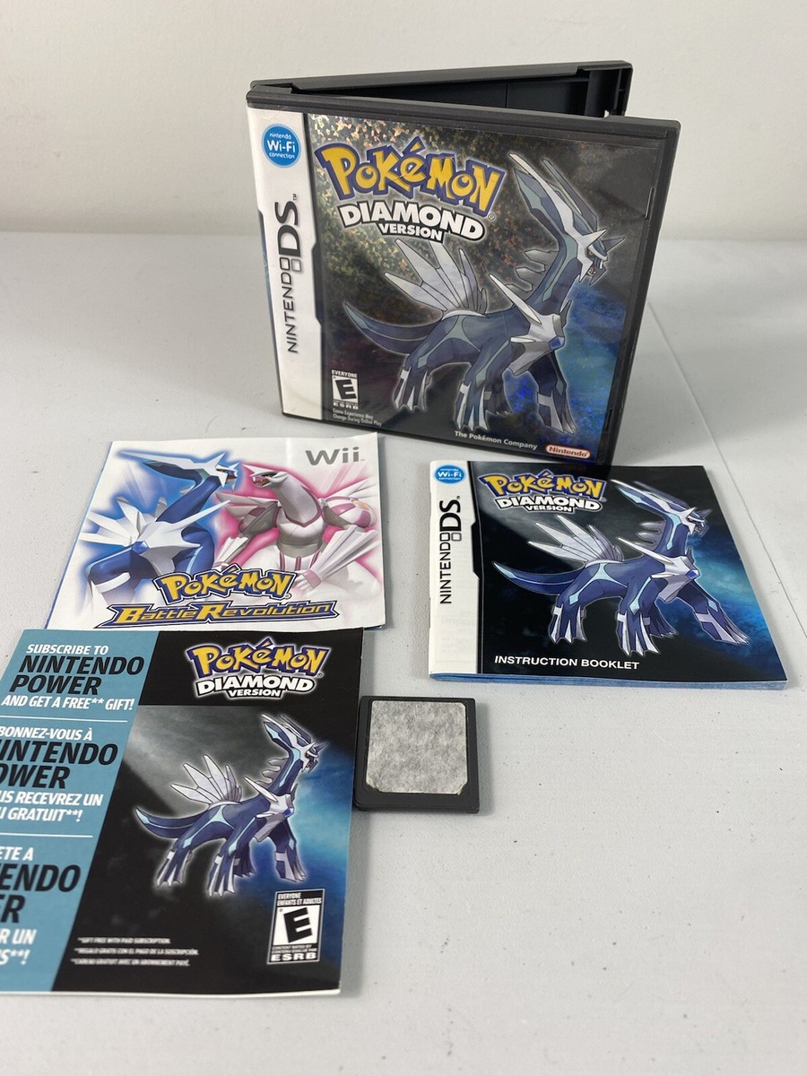 Pokémon: Diamond and Pearl Version Complete CIB (Nintendo DS, 2007