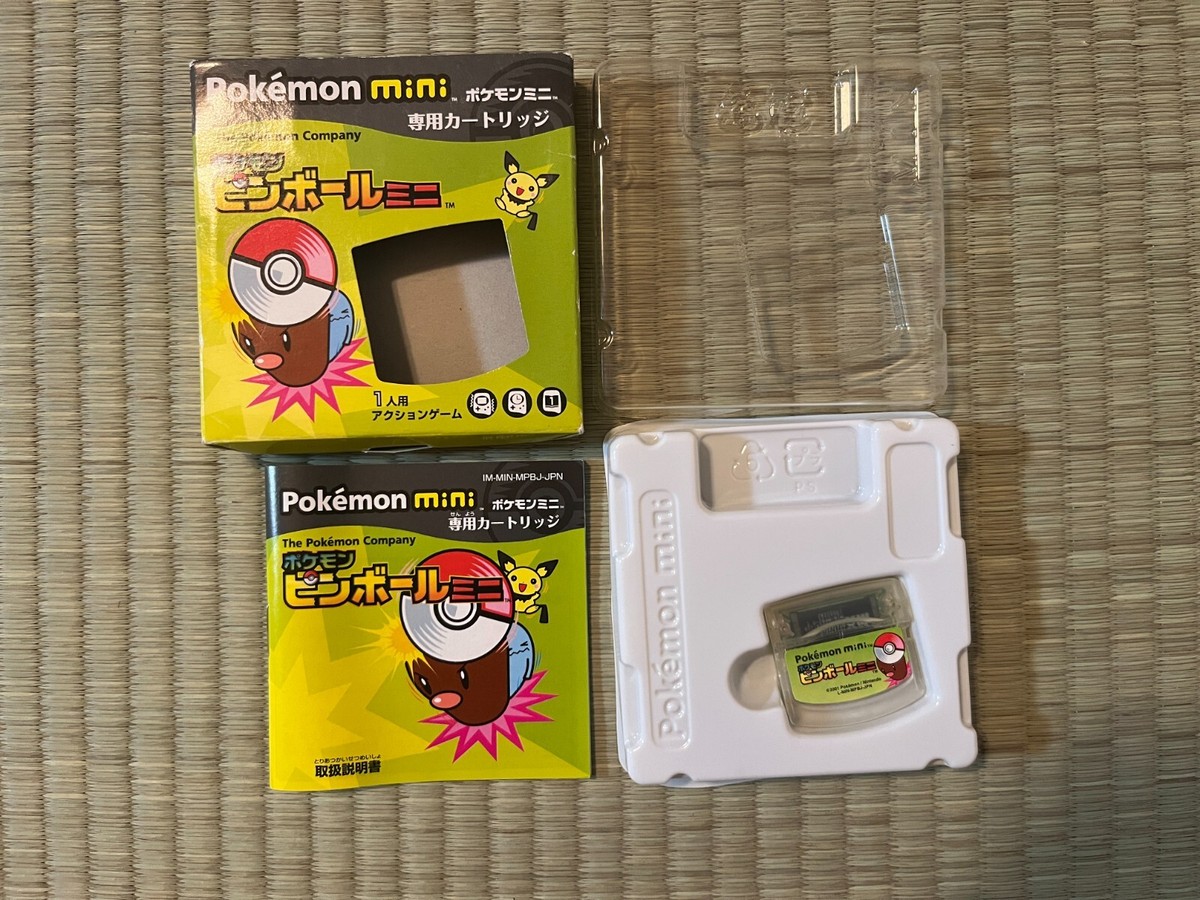 Pokemon Pinball mini with Box and Manual Set pokemonmini | eBay