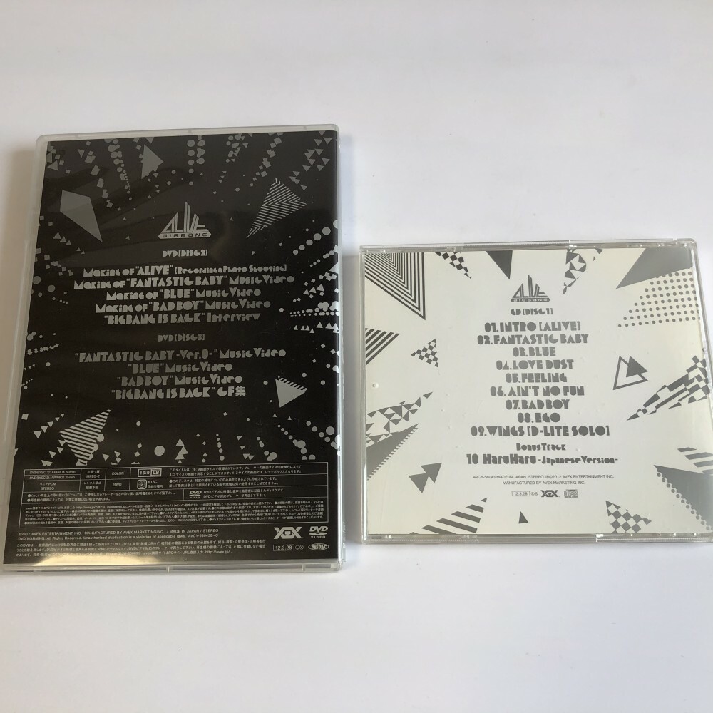 BIGBANG ALIVE CD+2DVD+58P PHOTO BOOK Limited Edition 4988064580439