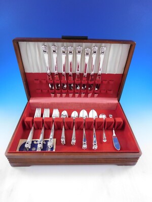 Eternally Yours by 1847 Rogers Silverplate Flatware Set for 8