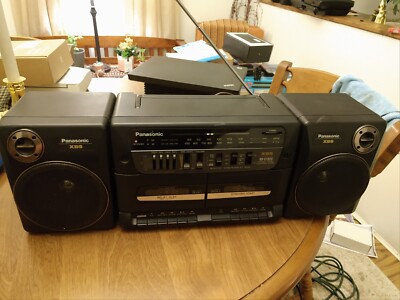 Vintage PANASONIC RX-CT820 AM FM RADIO CASSETTE BOOMBOX USED
