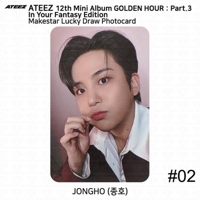 ATEEZ Golden Hour Part.3 IYFE In Your Fantasy MakeStar LuckyDraw