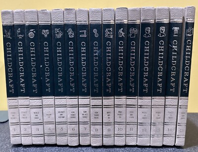 Childcraft Encyclopedia Set “The How and Why Library” Learning Set