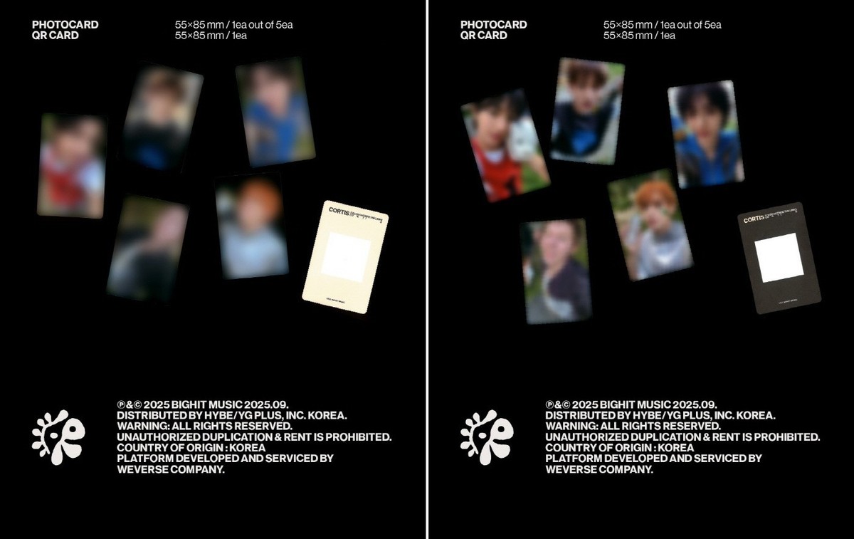 Cortis - 1st EP Color Outside The Lines Weverse Albums 2 versions