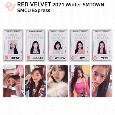 Red Velvet 2021 Winter SMTOWN SMCU Express Photocard Passcard KPOP