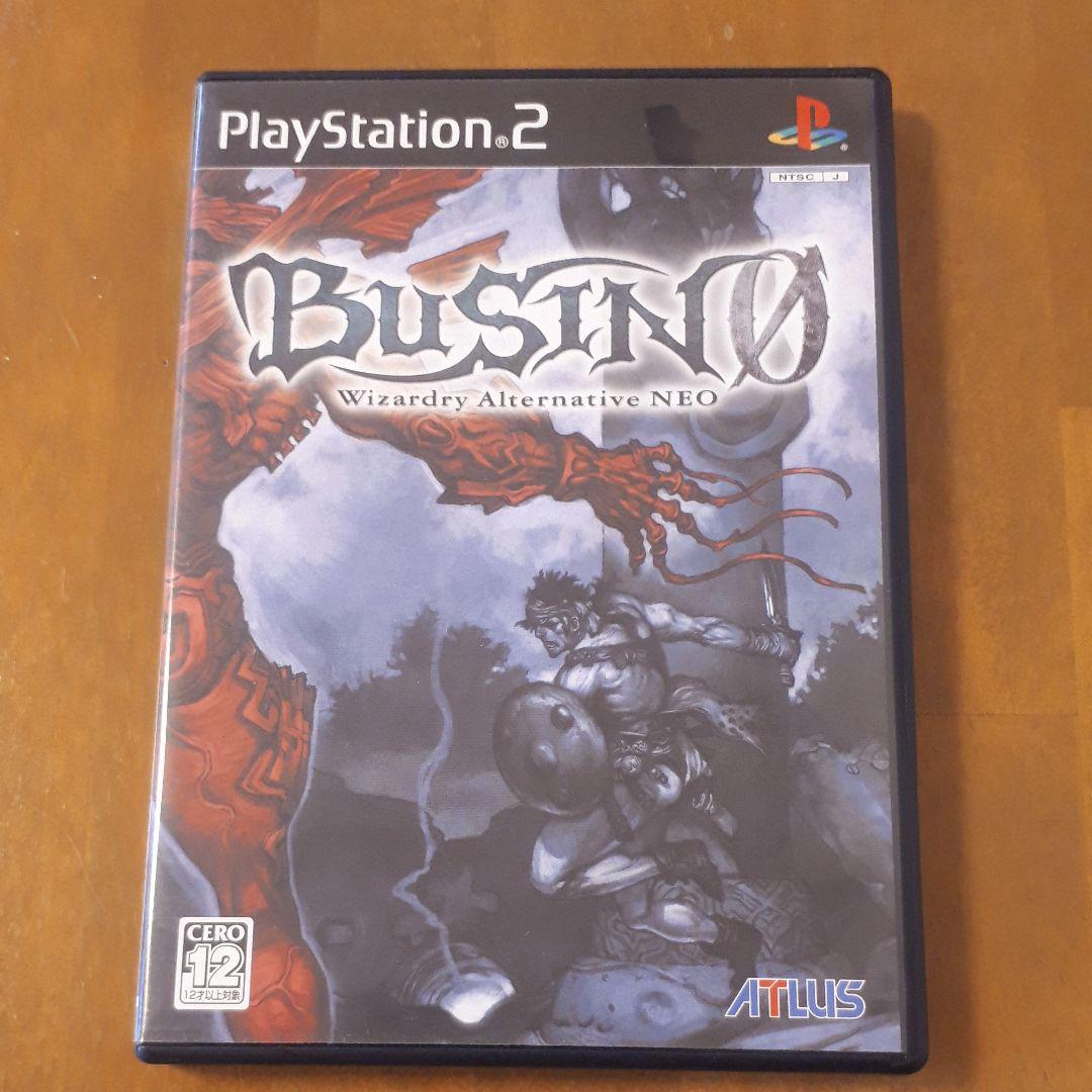 BUSIN Ó Wizardry Alternative NEO Sony Playstation 2 PS2 PS Japan