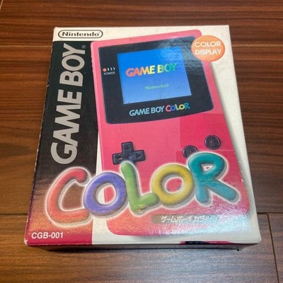 Nintendo Game Boy Color Launch Edition Berry Handheld System for