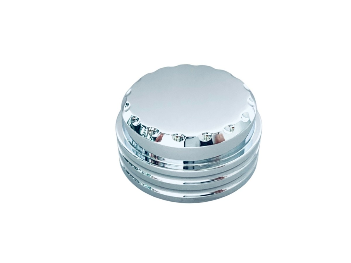 CLOSEOUT* ZX-14 CHROME DIAMOND CUT YOKE CAP 2006-2022 KAWASAKI