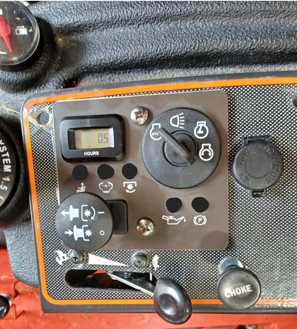 Fits Kioti Zeroturn Mechanical Switch Kit ZXC ZXR Replaces Key Pad