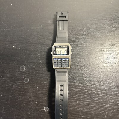 Casio DBC-62 676 Digital Data Bank Calculator Vintage Men's Watch