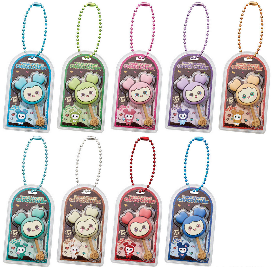 TWICE LOVELYS Miniature Chocolate Stick Package Charm JAPAN