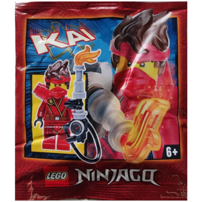 LEGO NINJAGO Kai with Flamethrower Foil Pack 892177 (SEALED) | eBay