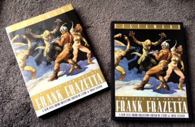 Frank Frazetta Testament Deluxe Ltd Edition Hardcover/Slipcase
