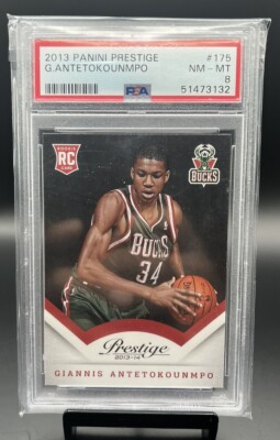 panini GIANNIS ANTETOKOUNMPO RC PSA 8 【公式通販】