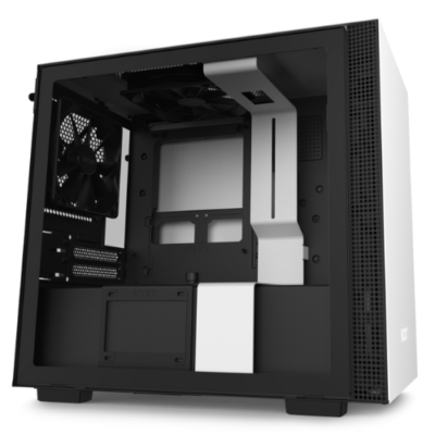 NZXT H210i White and Black PC Computer Mini Tower Case CA-H210I-W1