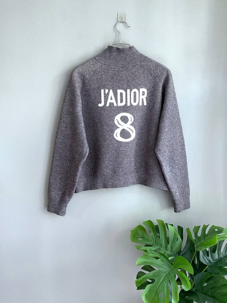 Сhristian Dior J'ADIOR 8 Wool/Cashmere/Silk Women's Knit Zip