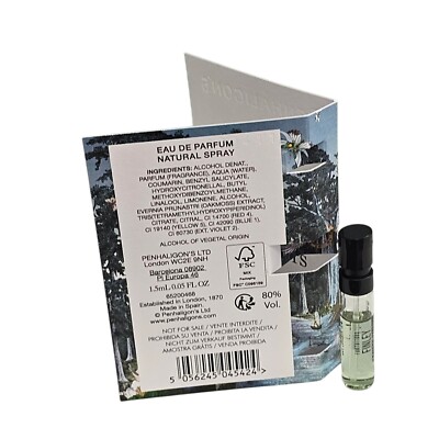 Penhaligon's Fortuitous Finley Eau de Parfum Sample Travel Size