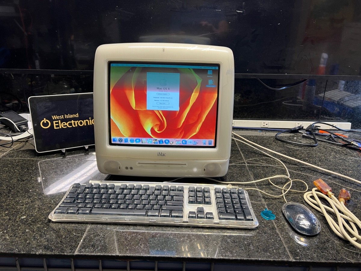 iMac G3 Flower Power-600MHZ-512mb-10GB-SUPER RARE-COLLECTABLE | eBay