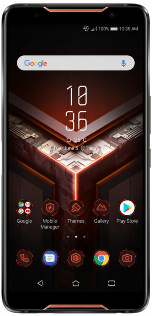 ASUS ROG Phone ZS600KL - 128GB - Black (Unlocked) Smartphone (Dual