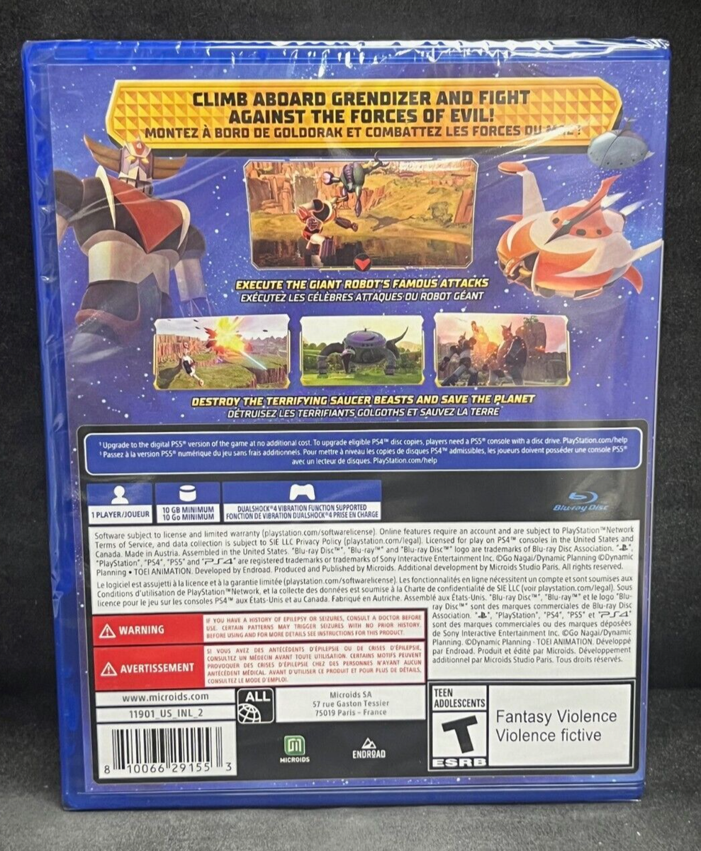 UFO Robot Grendizer: the Feast of the Wolves (PS4 / PlayStation 4