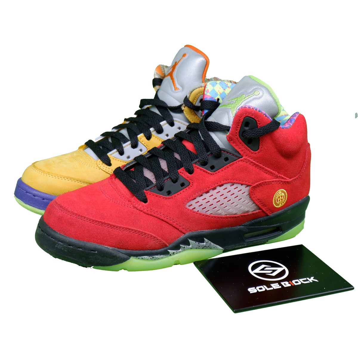 Nike Air Jordan 5 Retro What the Solar CZ5725-700 | eBay