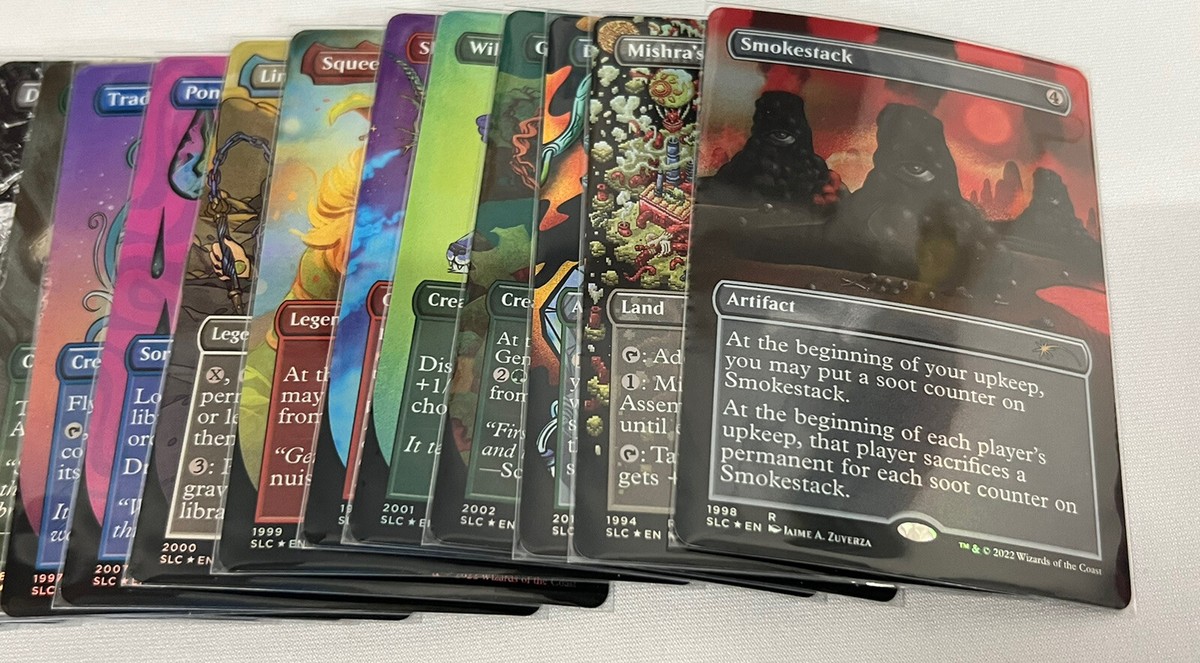 MTG Secret Lair 30th Anniversary Countdown - COMPLETE FOIL SET +