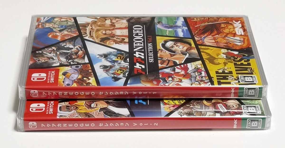 ACA NEOGEO Selection Vol. 1 & Vol. 2 SET (NSW) Japan Import [Multi