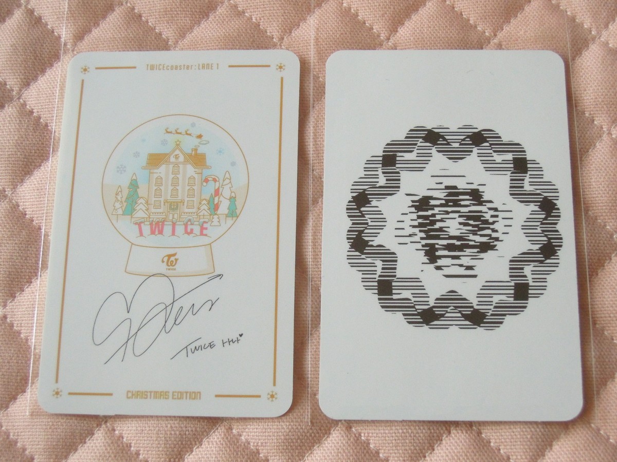 ver. Sana) TWICE TWICECOASTER : LANE & CHRISTMAS EDITION Photocard