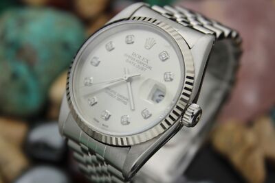 C. 1990 ROLEX OYSTER PERPETUAL Datejust 16234 18K Gold & Steel