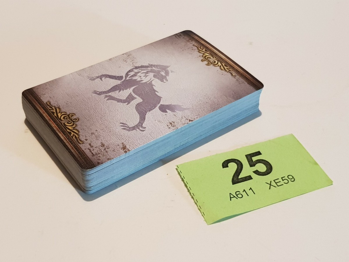 A Game of Thrones The Board Game *HOUSE CARDS* 42 7x6 2nd Edition