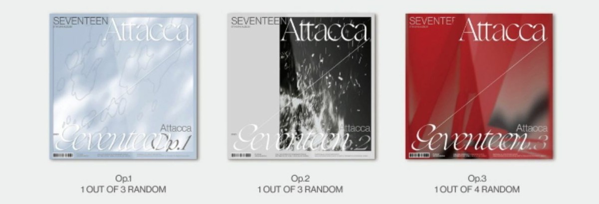 Seventeen - [Attacca] 9th Mini Album/Kit CD+Photobook+Photocard+