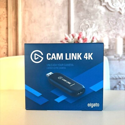 CORSAIR Elgato Cam Link 4K Compact HDMI Capture Card For Recording