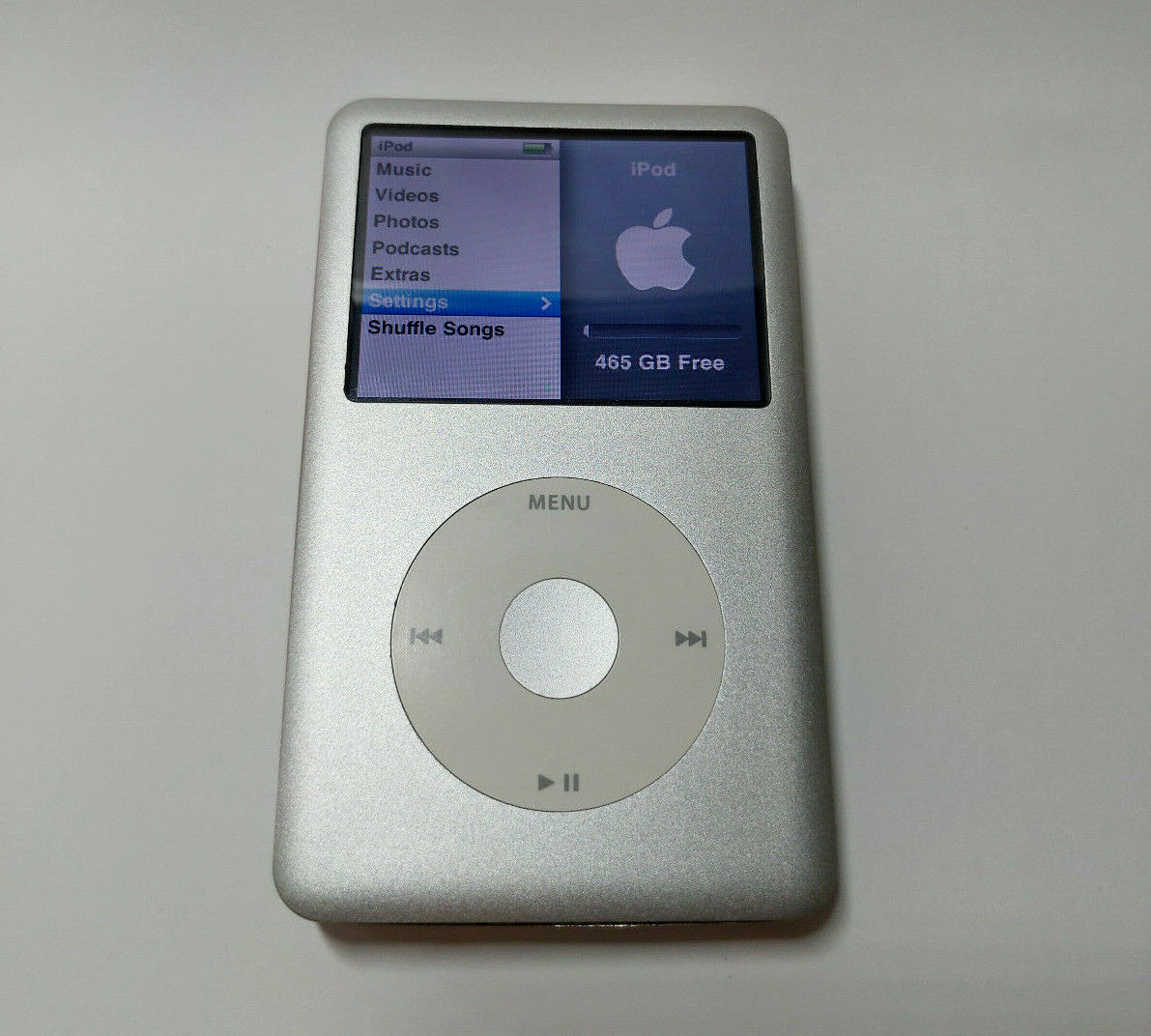 New Apple iPod Classic 7th Generation 512GB Silver - Latest Model