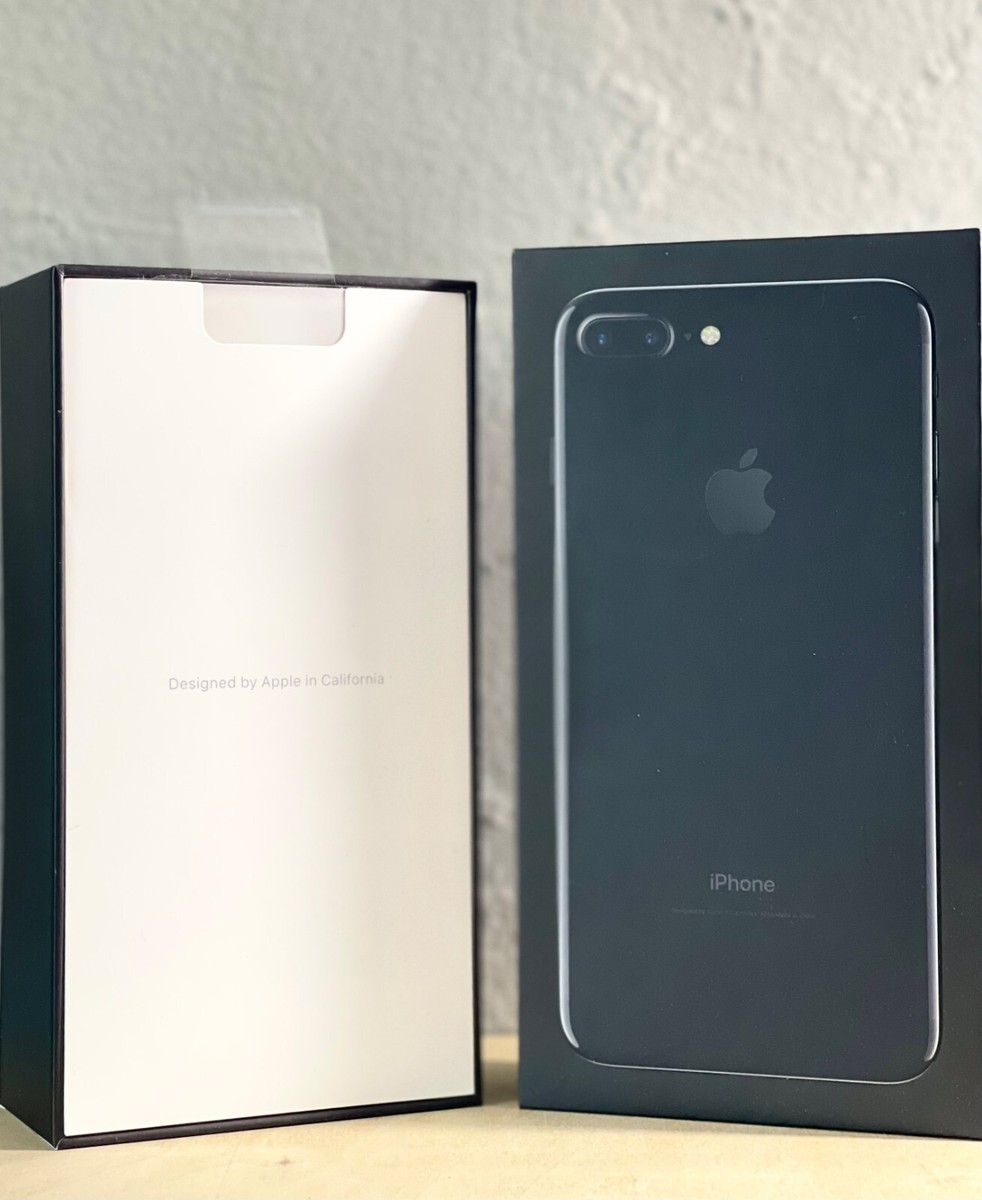 Apple iPhone 7 Plus Jet Black 128 GB (EMPTY BOX ONLY) - No Phone