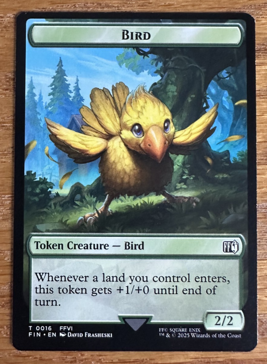 MTG Final Fantasy Token, Hero 0006 / Bird 0016 | eBay