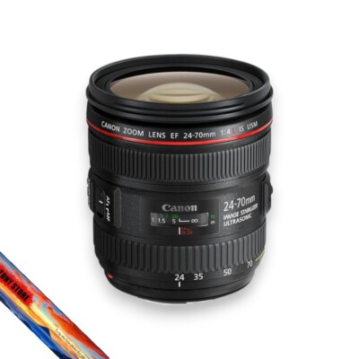 Canon EF 24-70mm F/2.8 L II 2 USM Camera Lens Black F2.8L F/2.8L