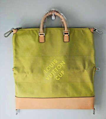 NWT LOUIS VUITTON CUP Damier Geant America Cube Jaune Convertible