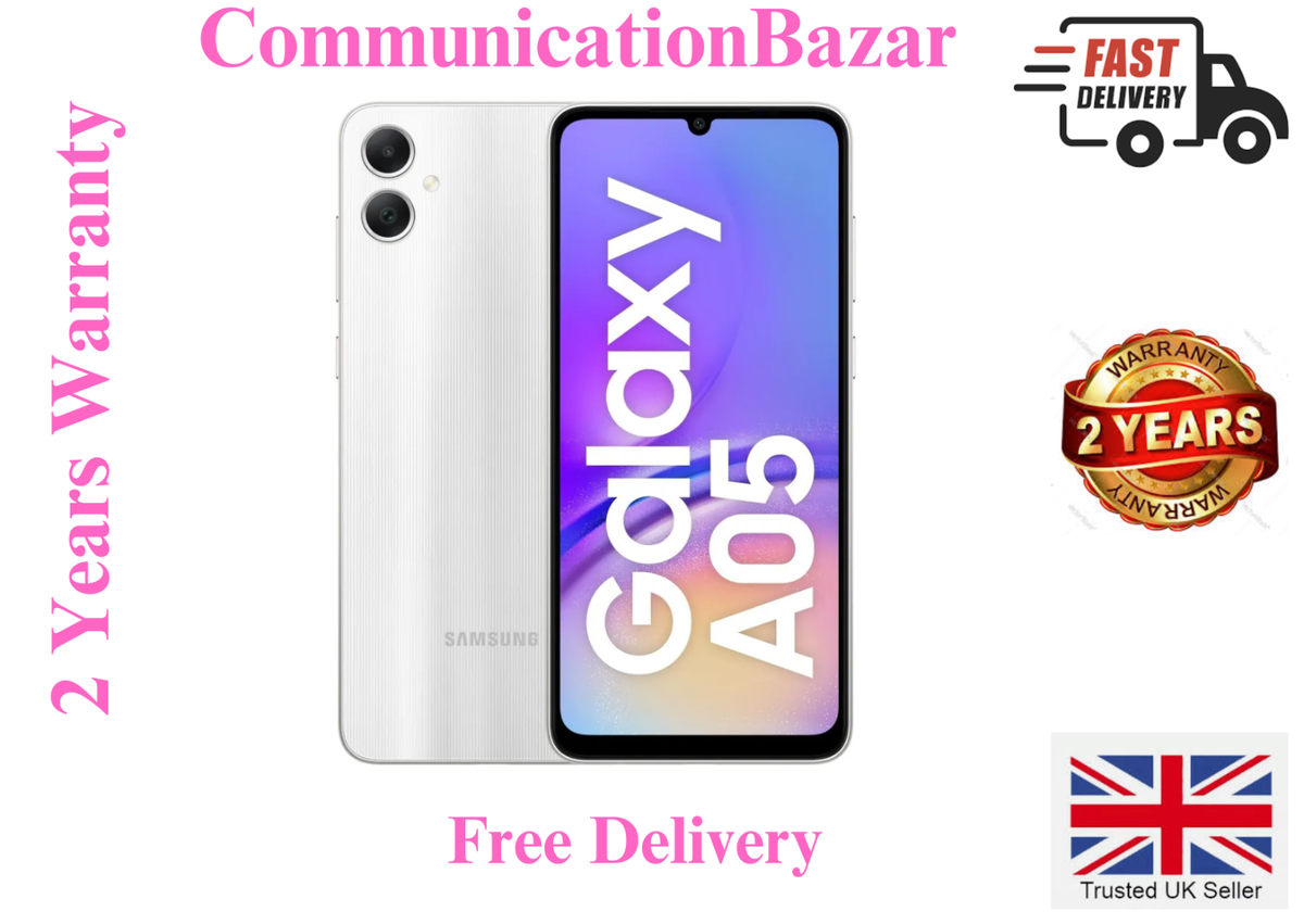 New Samsung Galaxy A05 64GB 4G 2024 D/S Android SmartPhone