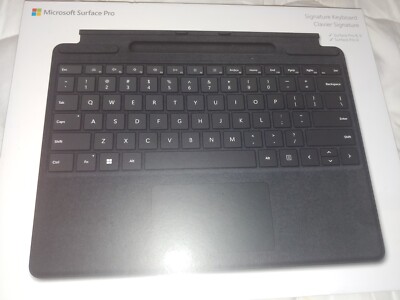 OB Microsoft Signature Keyboard Only for Surface Pro 8 9 X, Black
