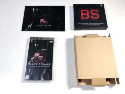 PSP DJ MAX PORTABLE BLACK SQUARE Limited Edition Japan CF00-20074