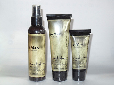 WEN By Chaz Dean Full Hair Treatment Kit 8 Piece Set With Travel