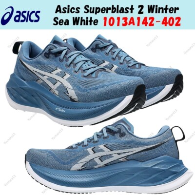 Asics Superblast 2 Winter Sea White 1013A142-402 Men's Size | eBay