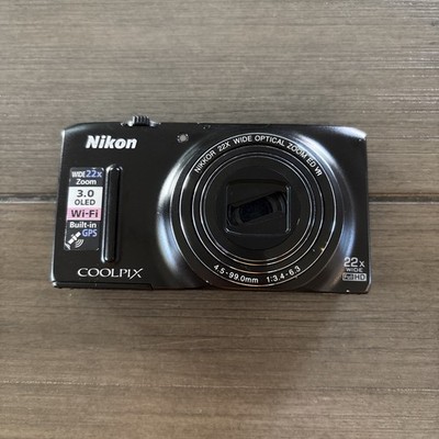 Nikon Coolpix S9500 18.1MP 22X Zoom Digital Camera Untested P/R | eBay