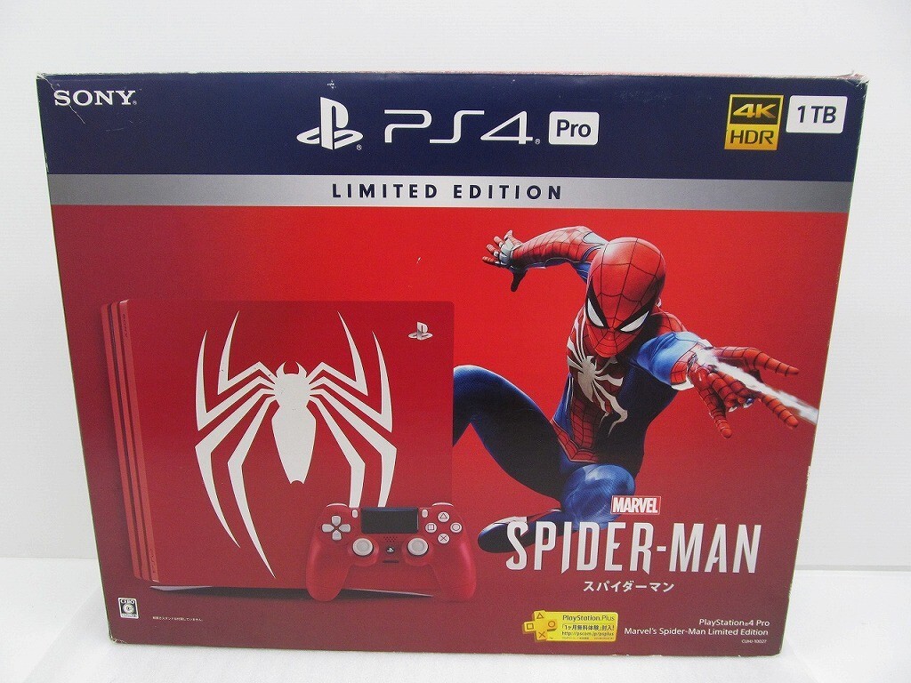 PlayStation4 Pro PS4 Marvel's Spider-Man Limited Edition Console