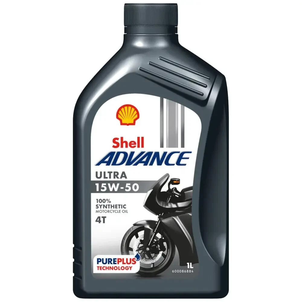 Shell Advance Ultra 15W-50 4T Motorcycle Oil Fully Synthetic 2