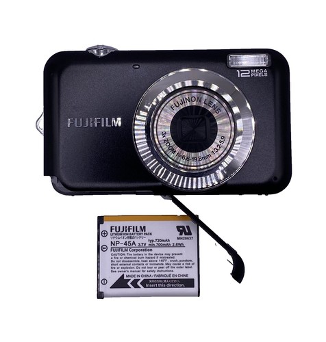 FUJI Fujifilm Finepix JX600 digital camera W/Battery, Charger Red