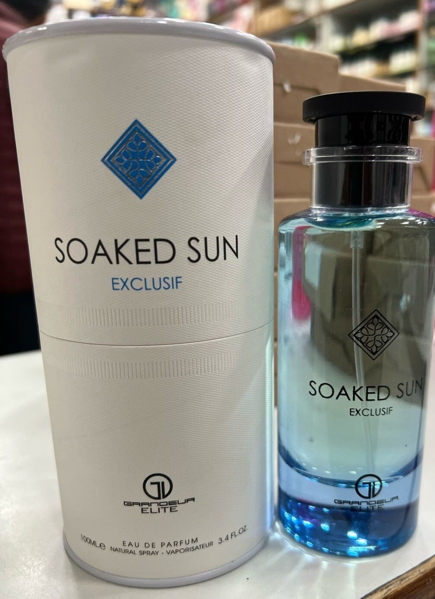 Soaked Sun Exlcusif EDP Perfume By Grandeur 100 ML🥇Rich Niche