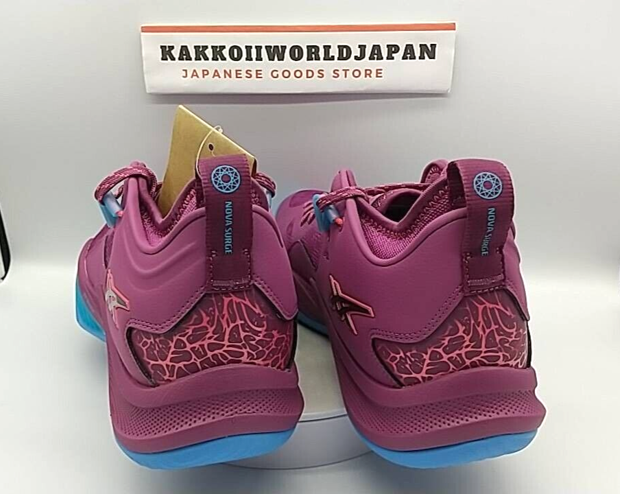 Asics Basketball shoes NOVA SURGE LOW 2 Acai/Dolphin Blue 1061A051